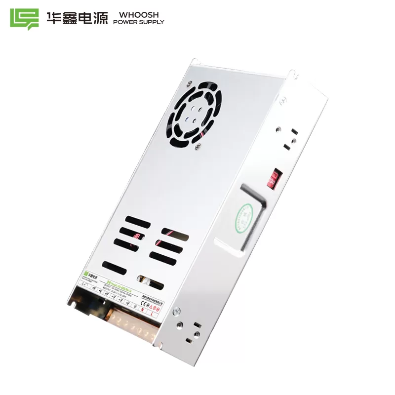 WHOOSH HX-450/600LRS-12 Miniature Size and 1U Lower Profile High Efficiency Long Life Power Supply