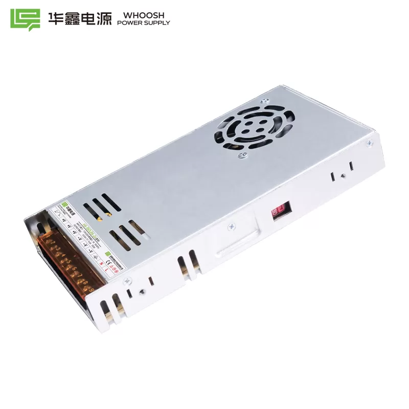WHOOSH HX-350LRS-12/24  Miniature Size and 1U Lower Profile High Efficiency Long Life Power Supply
