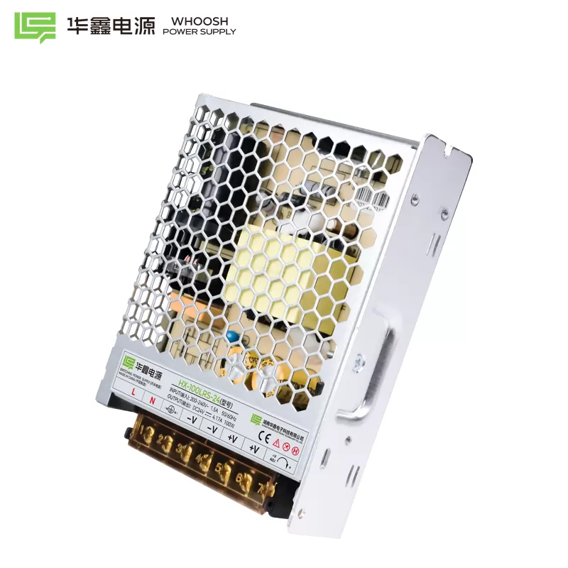 WHOOSH HX-75/100LRS-24/12 3 Years Warranty Industrial AC DC Enclosed 150W 12V 24V Power Supply