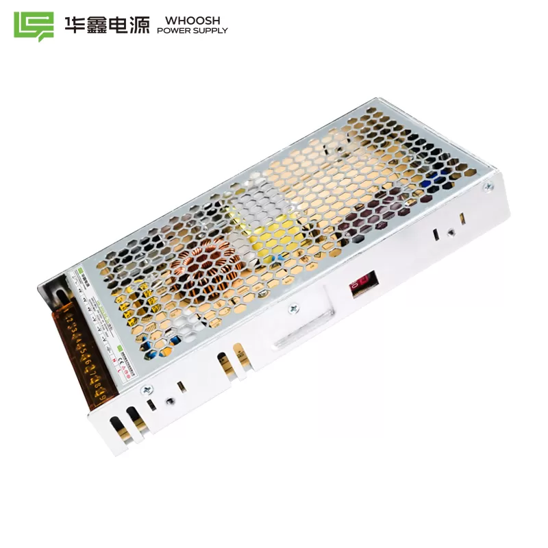 WHOOSH HX-200LRS-12/24  Miniature Size And 1U Lower Profile High Efficiency Long Life Power Supply